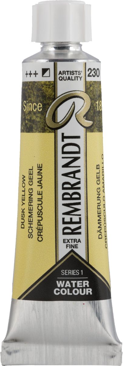 Rembrandt Water Colour tube 10ml | Dusk Yellow (230)